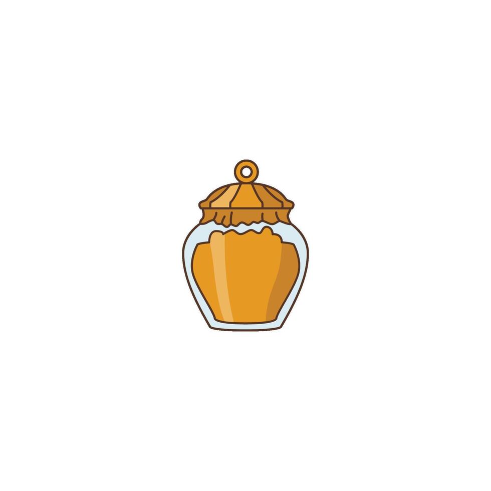 Honey Pot Sweetener vector