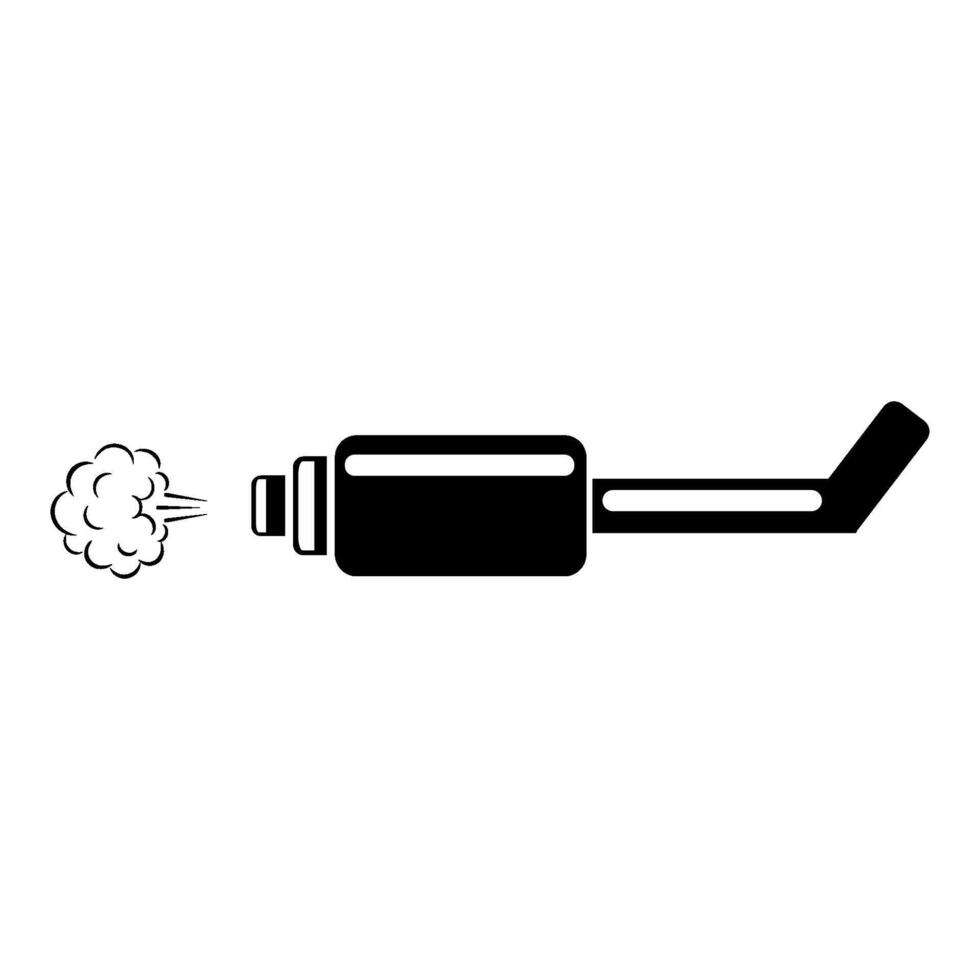 simple exhaust icon vectors illustration