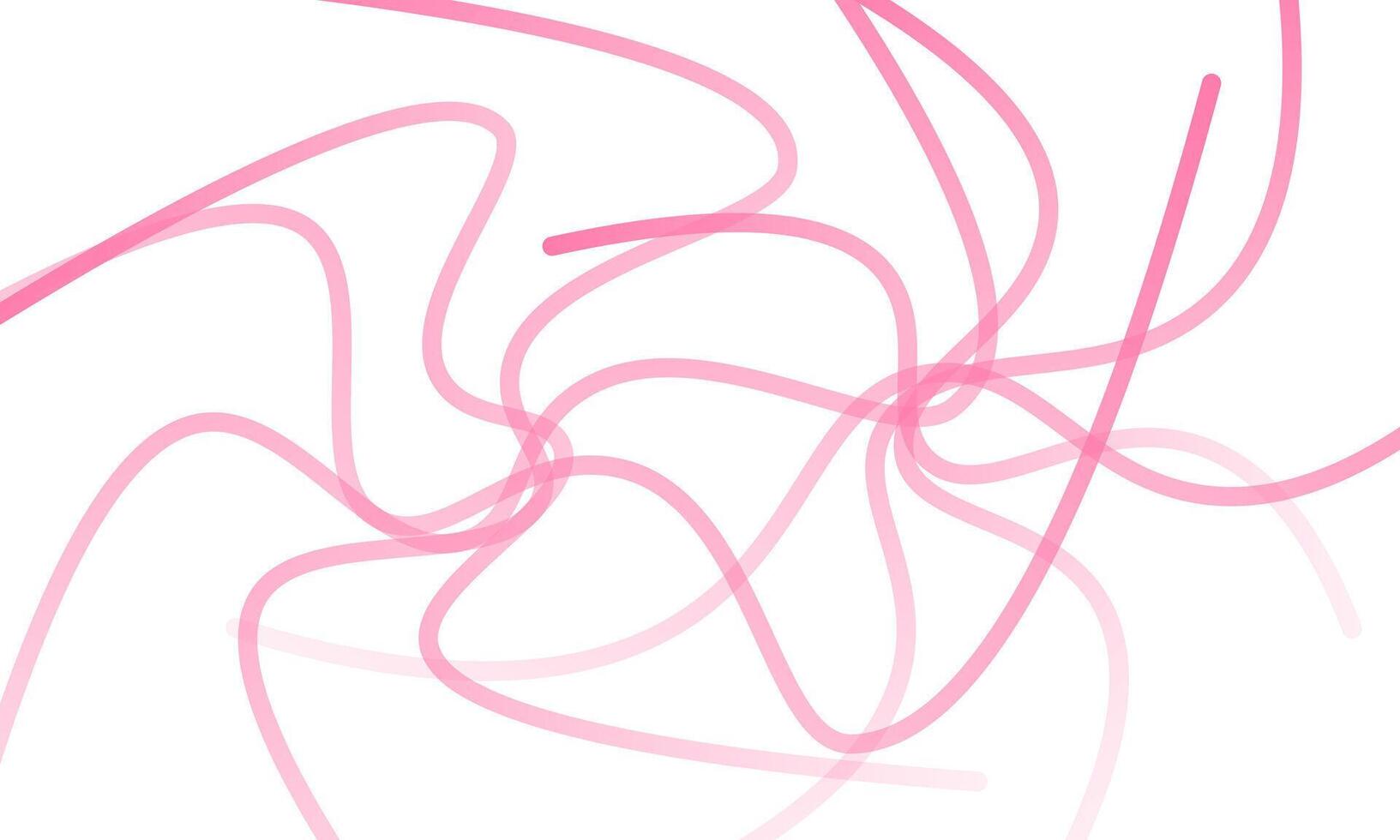 soft pink abstract wavy lines background illustration vector