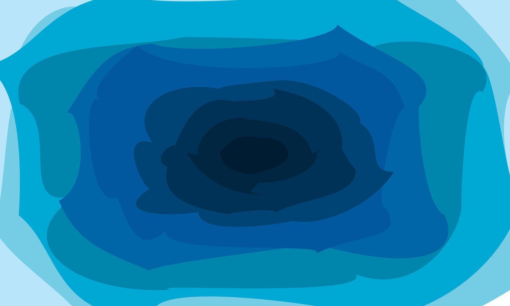 deep blue ocean layers abstract background illustration vector