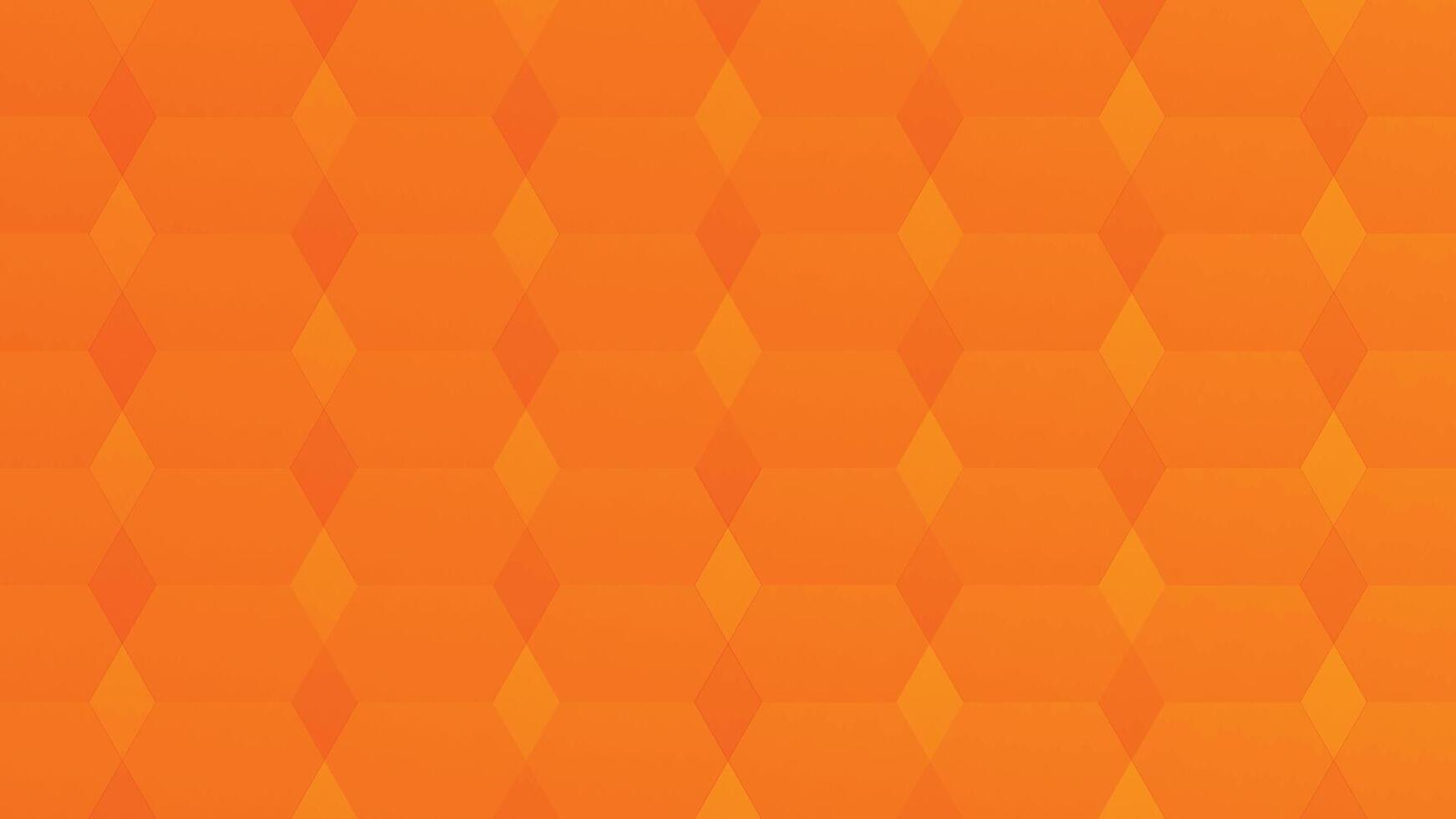 Stacked Orange Gradient Tiles Geometric Abstract Polygon Pattern vector