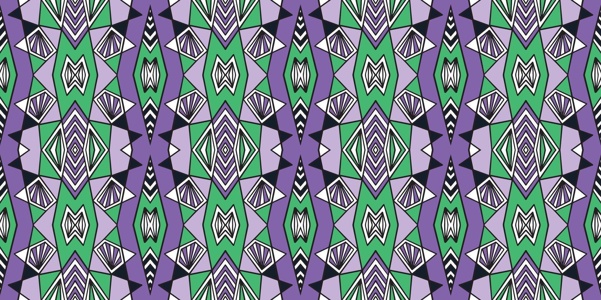 Colorful geometric design pattern vector