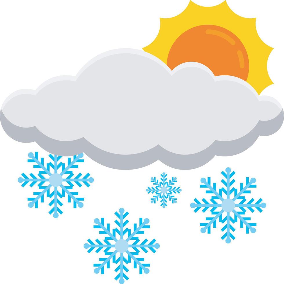Snowbow Cloud Climate vector