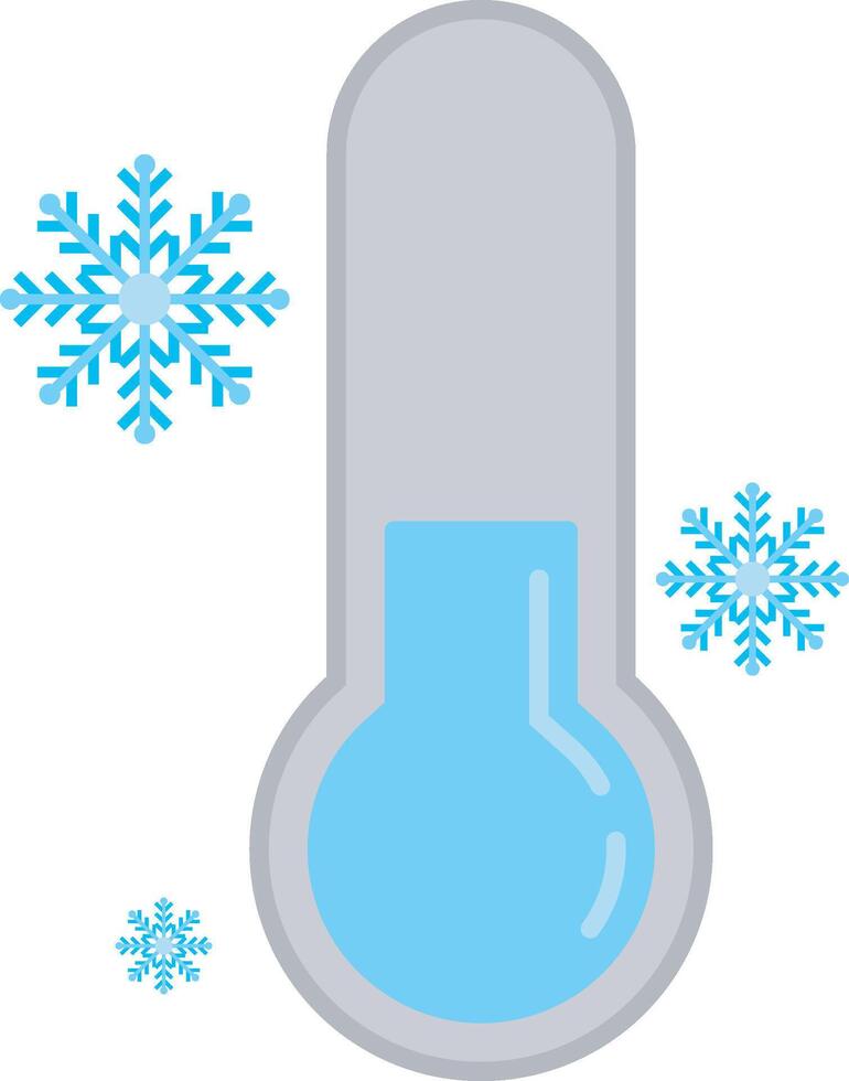 Cold Temperature Climate vector