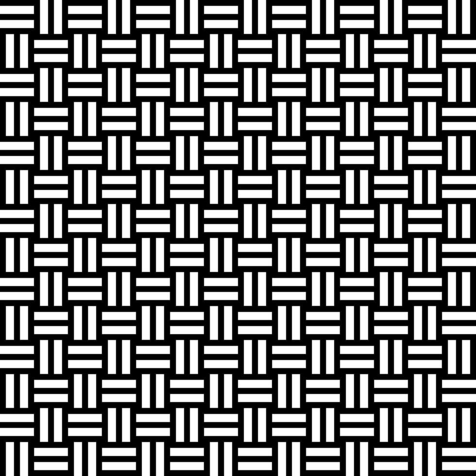 Stripe Lines Motifs Pattern. Color Editable vector