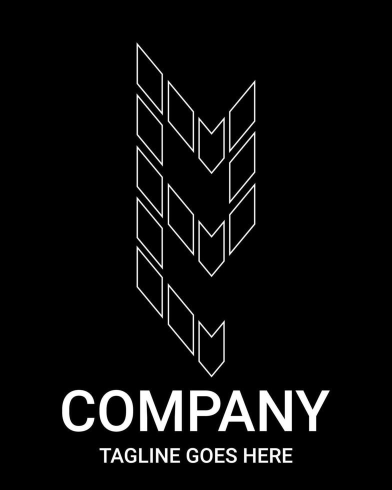 Outline logo letter p small arrow style. Suitable for t-shirts, construction, gamers, sports, baseball, basketball, etc. Logo Outline of Building Style Arrows. Lowercase logo. vector