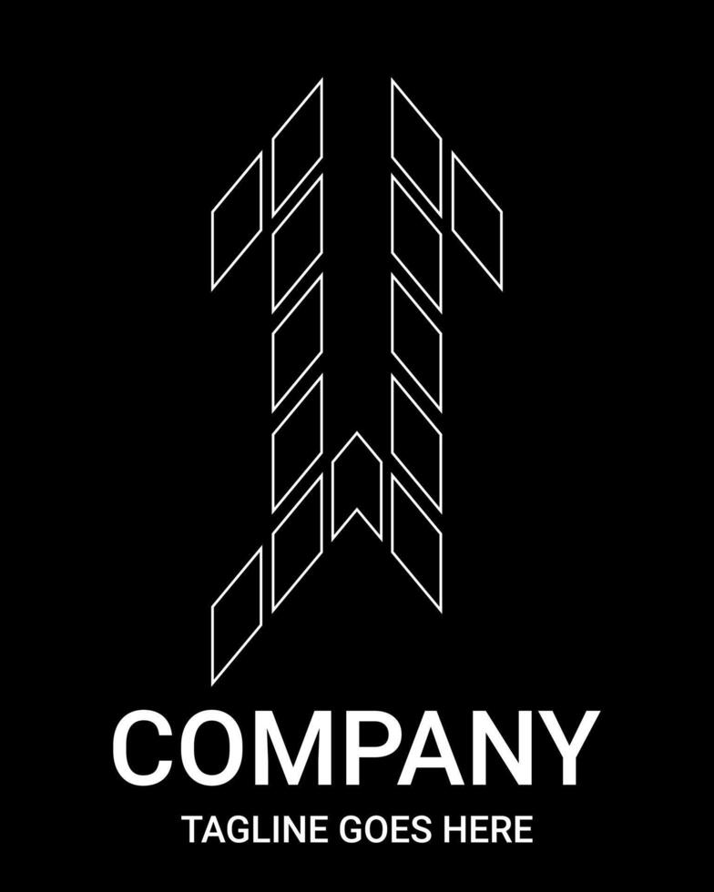Outline logo letter 'u' small arrow style. Suitable for t-shirts, construction, gamers, sports, baseball, basketball, etc. Logo Outline of Building Style Arrows. Lowercase logo. vector