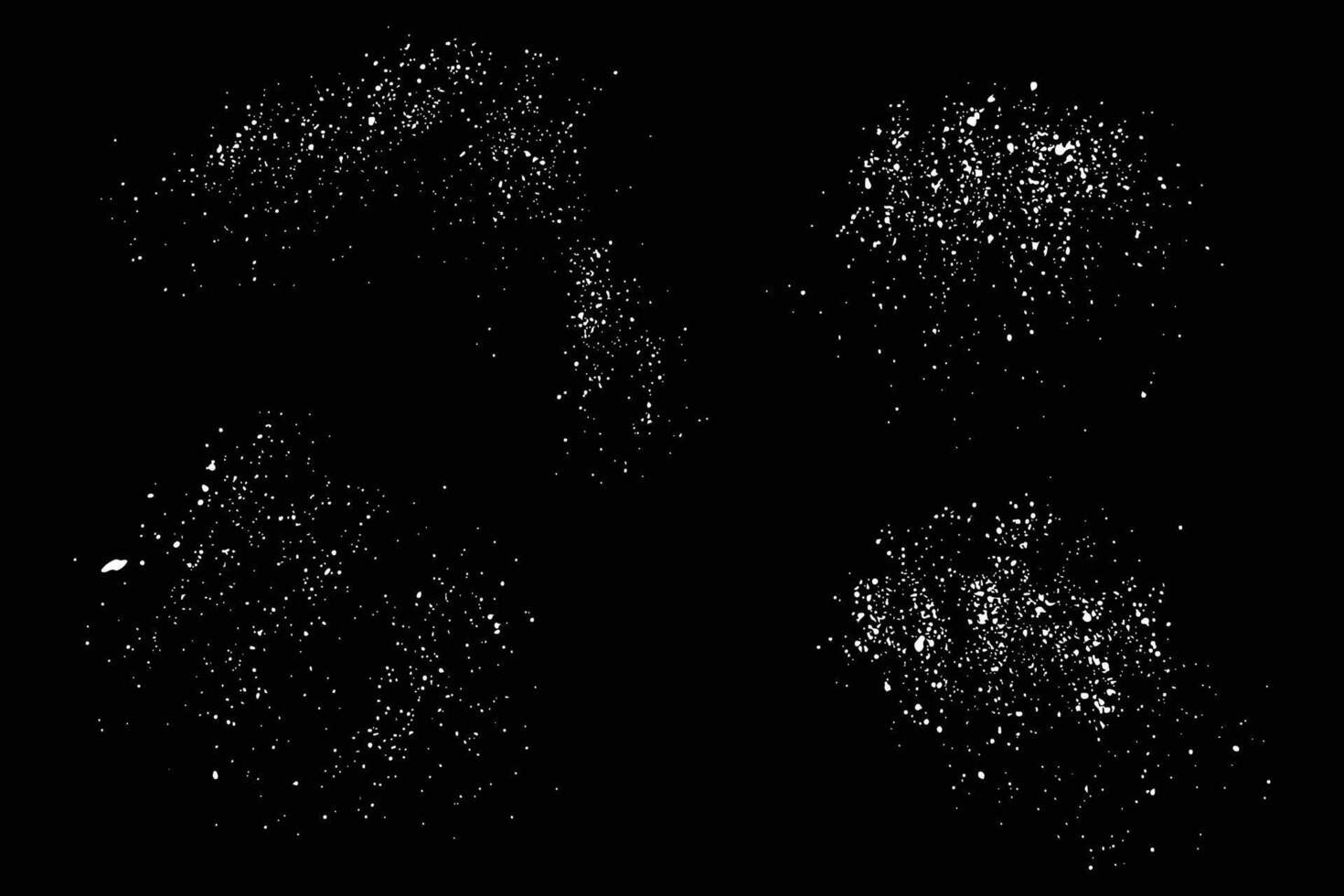 Falling snowflakes isolated illustration background design collection vector