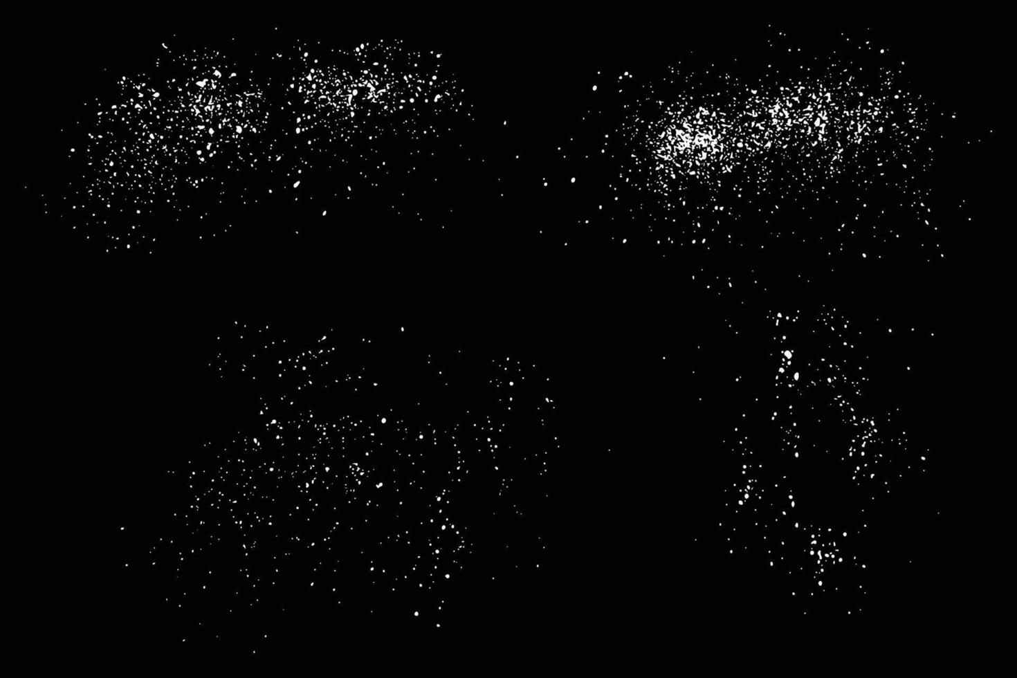 Abstract set of snowflakes snow background design vector