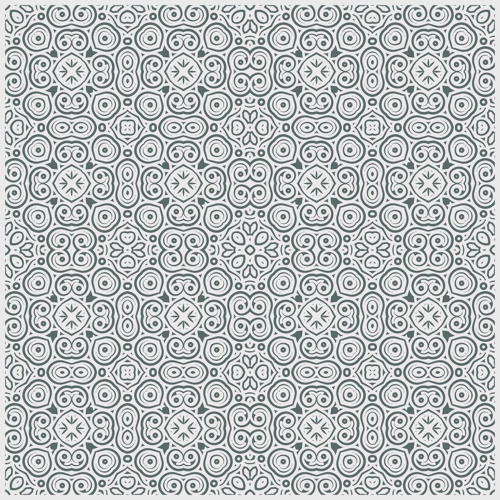 Seamless Pattern with Geometric Element for Textile or Background vector