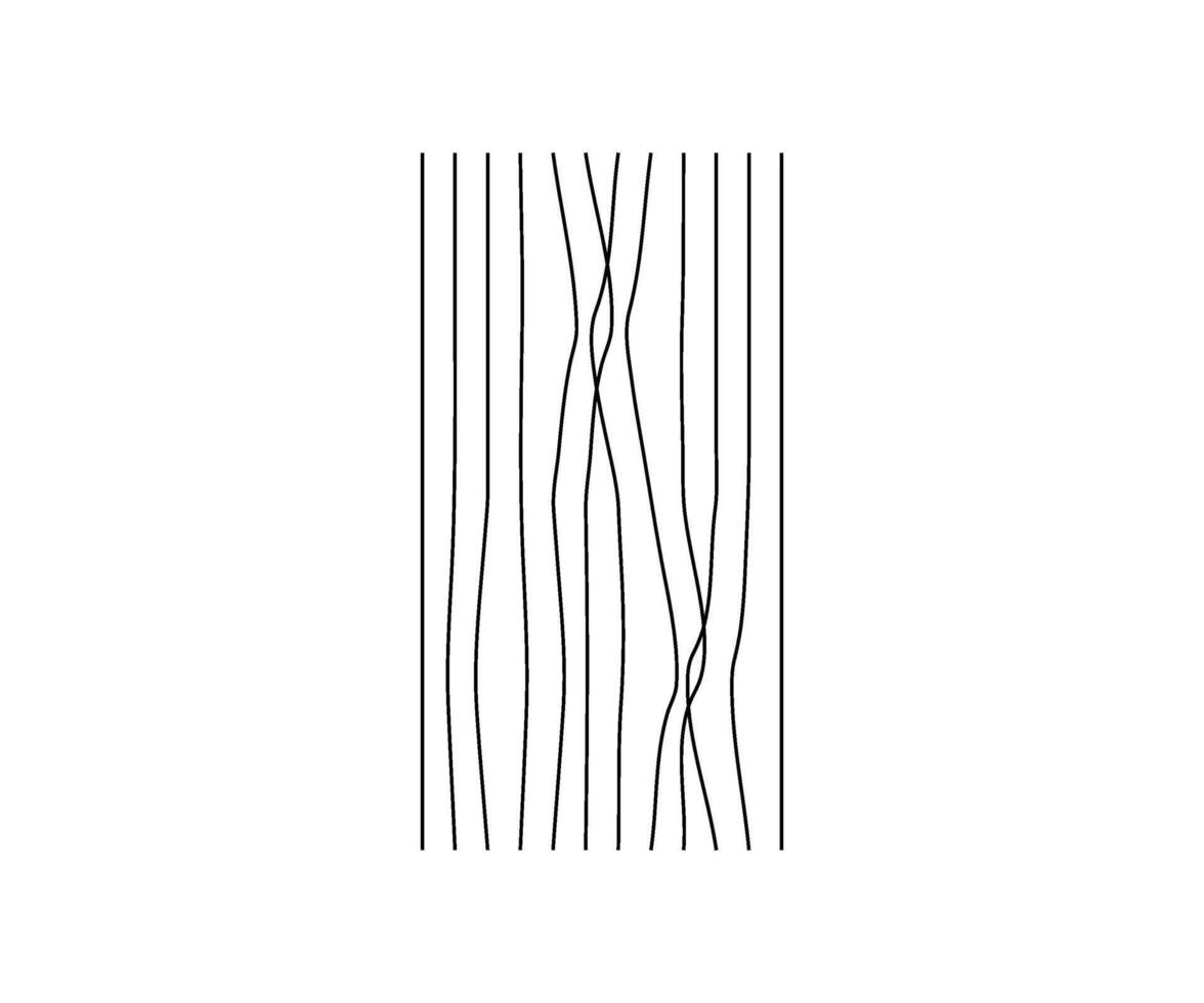 A black and white drawing of a wall with a line vector