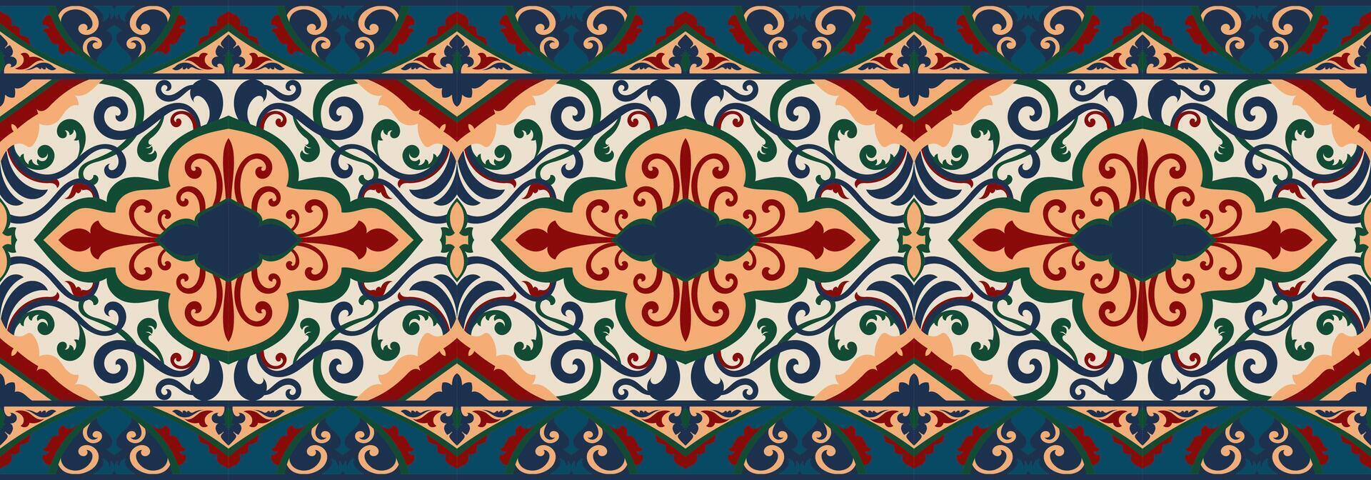 Carpet Patterns, Textile Patterns, Digital Patterns, Decoration, Handmade Art, Frames, Gift Cards, Wallpaper, Women's Fabric, Front, Back vector