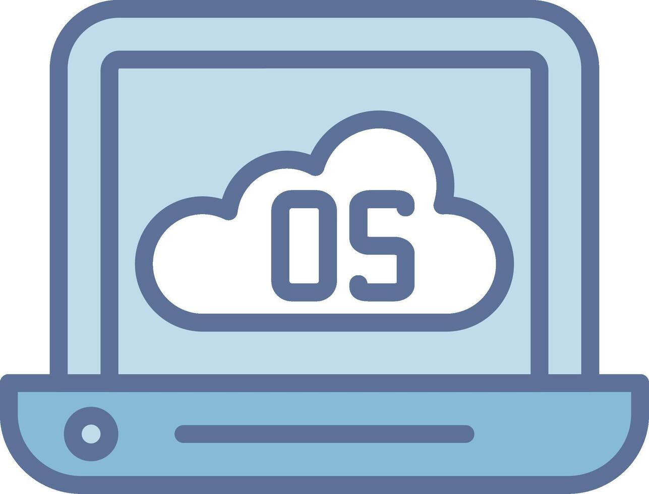 Operating System Modular Form Design vector