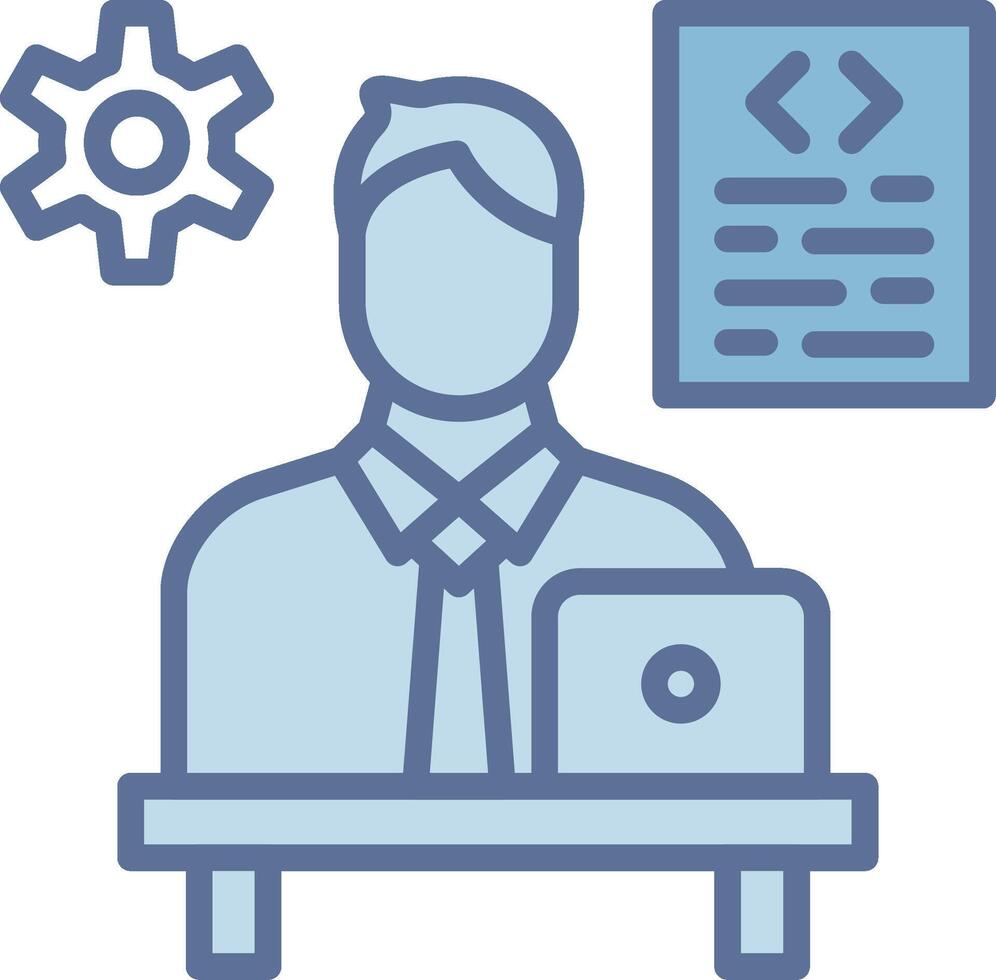 Multitask Coded UI Symbol Layout vector