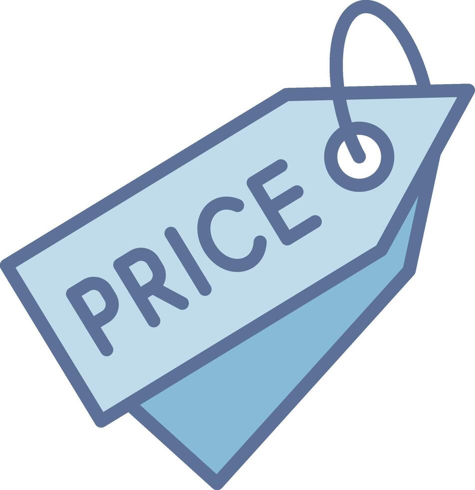 Price Tag Color Enhanced Graphic Object vector