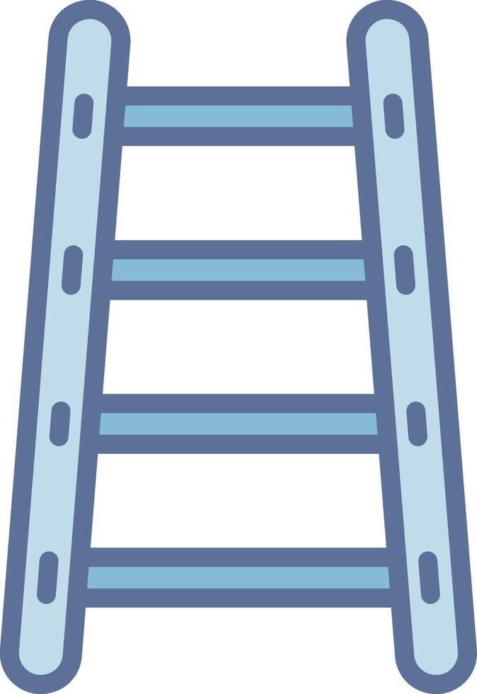 Ladder Cool Tone Form Structure vector