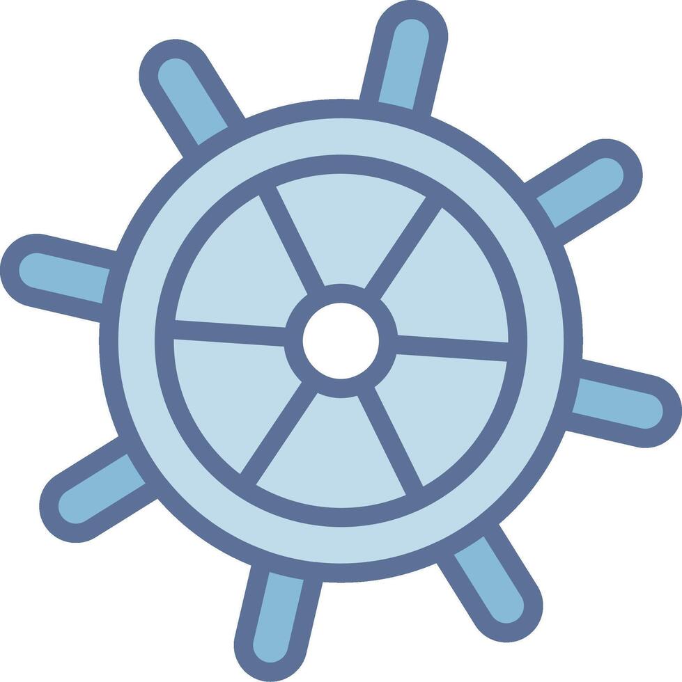 Rudder Interactive Symbol Layout vector