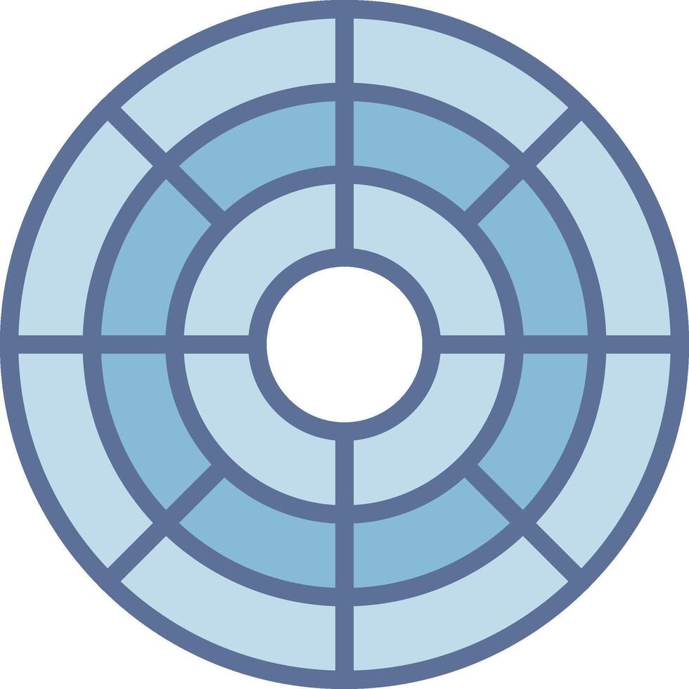 Color Circle Modern Shape Graphic Sketch vector