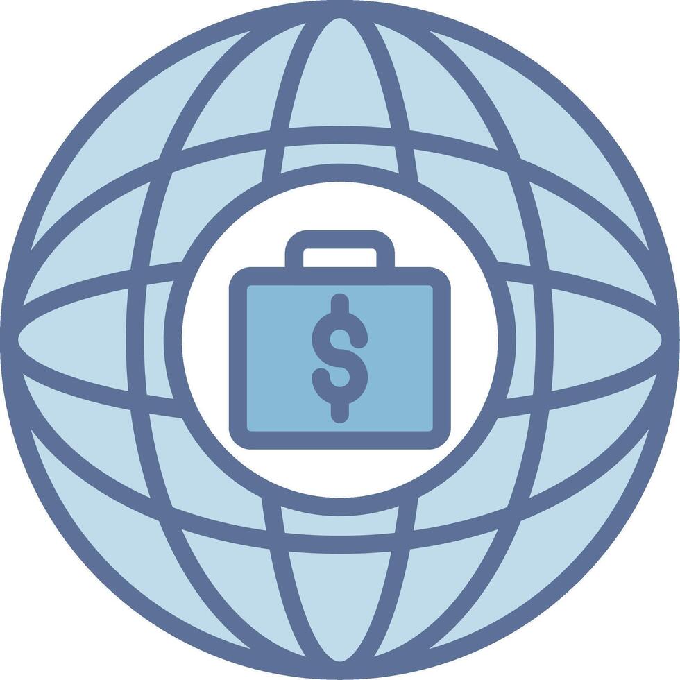 Global Interface Line Graphic Element vector