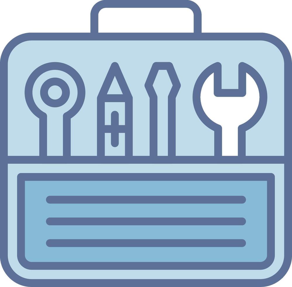 Tool Box Compact Web Symbol Graphic vector