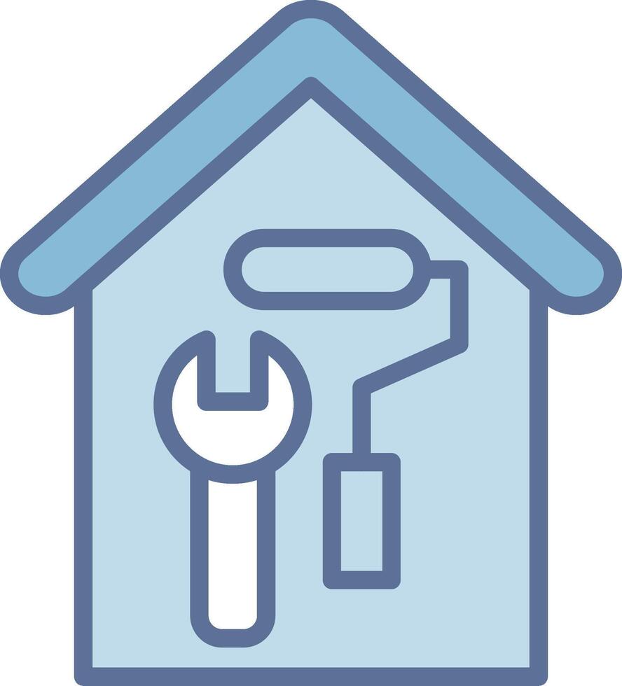 Home Renovation Responsive App Shape Design vector