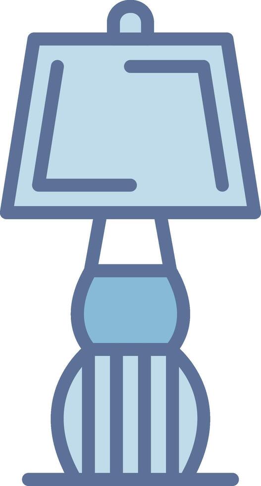 Lamp Cool Tone Form Structure vector