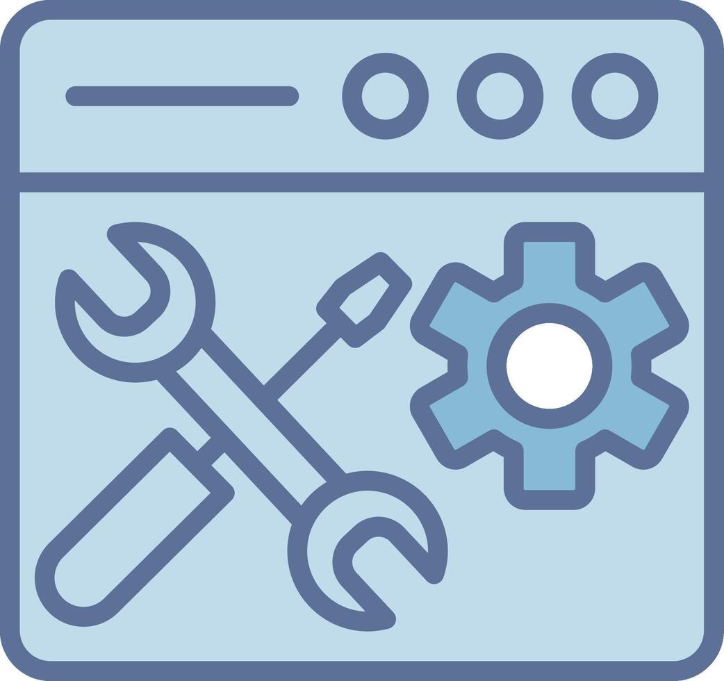 Maintenance Clean Frame Object Illustration vector