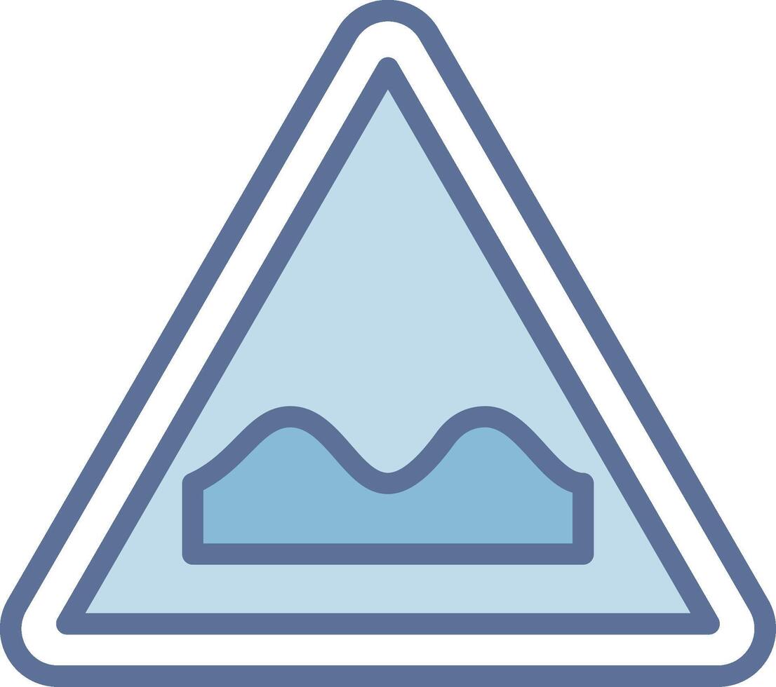 Uneven Road User-Friendly Drawing Interface vector