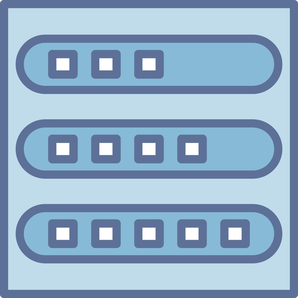 Progress Bar Custom Line Element Graphic vector