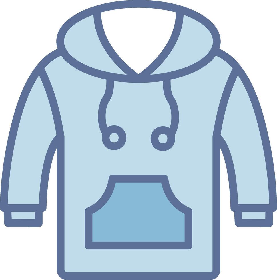 Sweatshirt Cool Tone Form Structure vector
