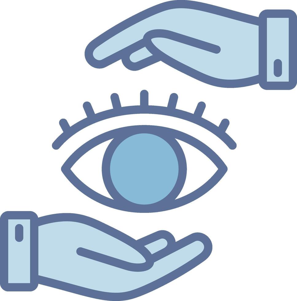 Eye Hand-Drawn Sketch Symbol Art vector