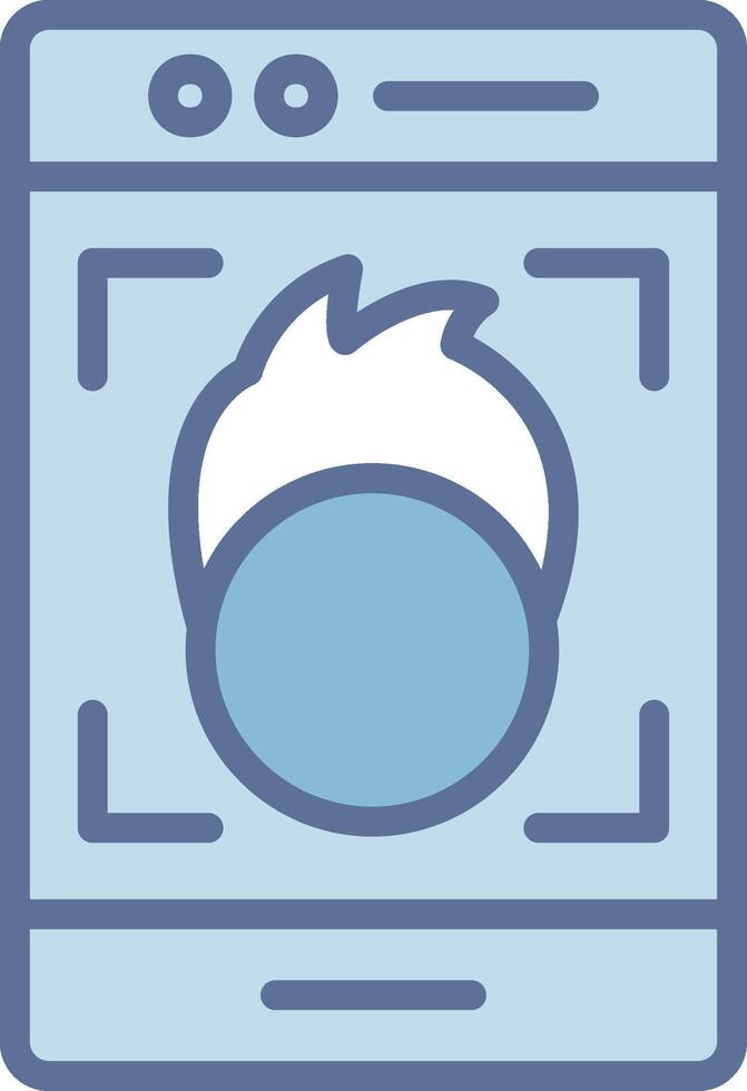 Face Lock Modular Form Design vector