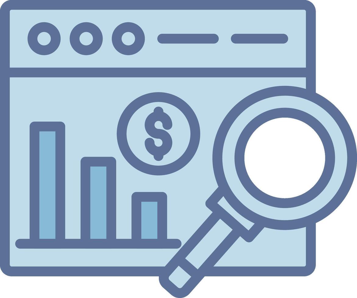 Data Analysis User-Friendly Drawing Interface vector