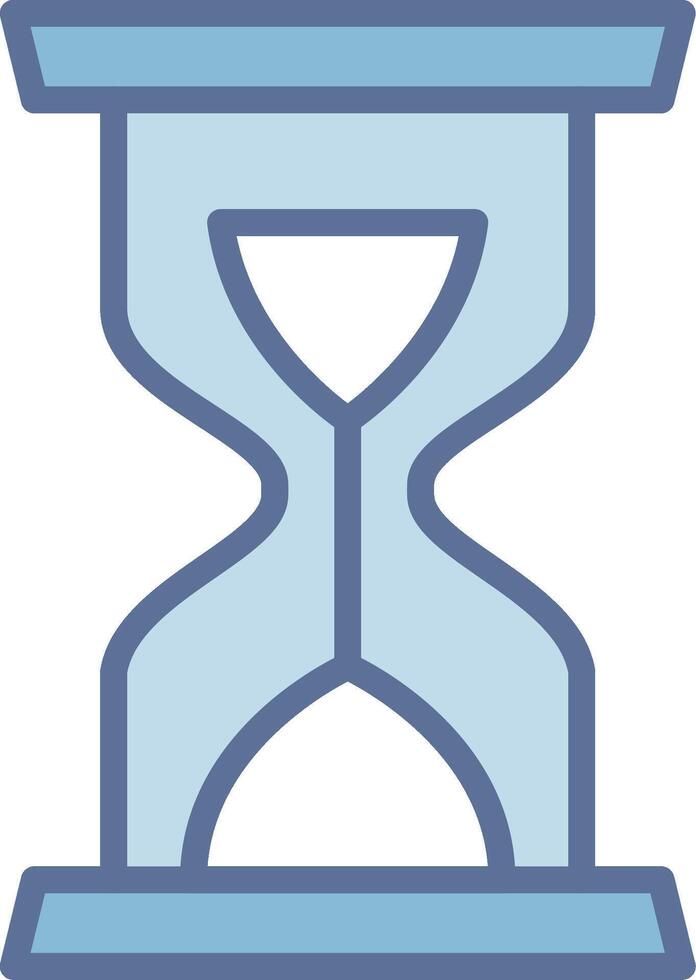 Hourglass Detailed User Interface Piece vector
