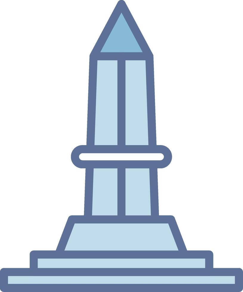 Obelisk Sharp Edge Visual Object vector