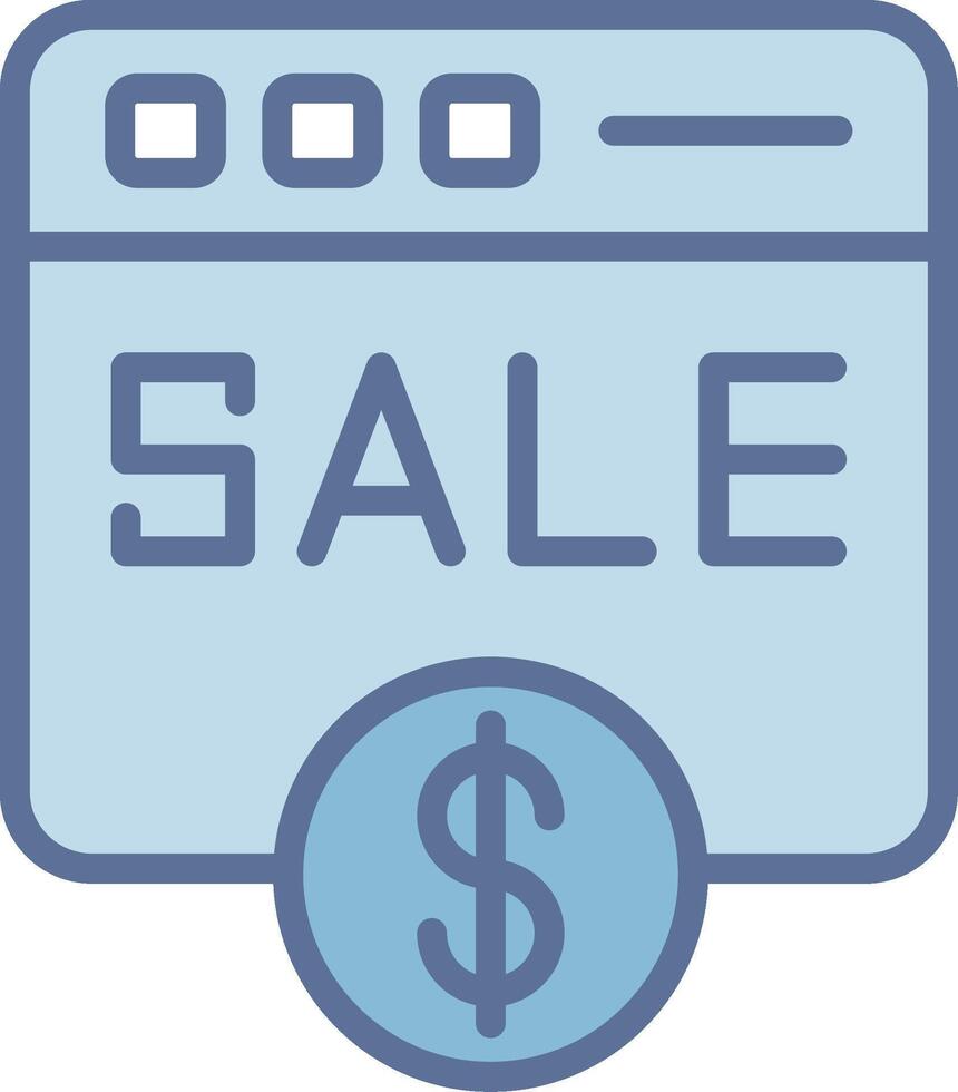Sales Color Stroke Symbol Graphic vector