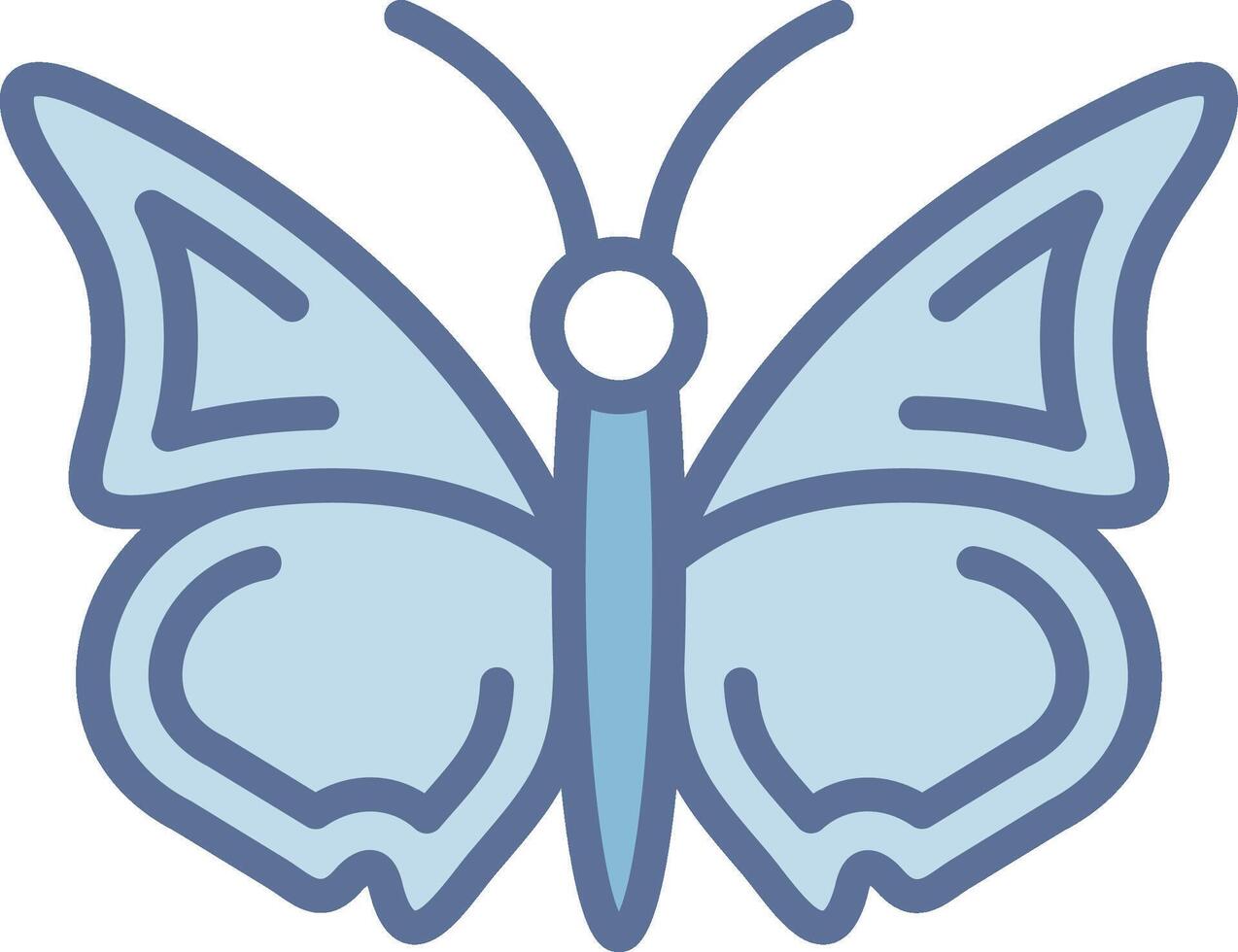 Butterfly Web Style Graphic Piece vector