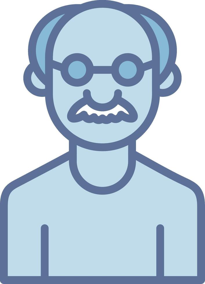 Senior Responsive App Shape Design vector