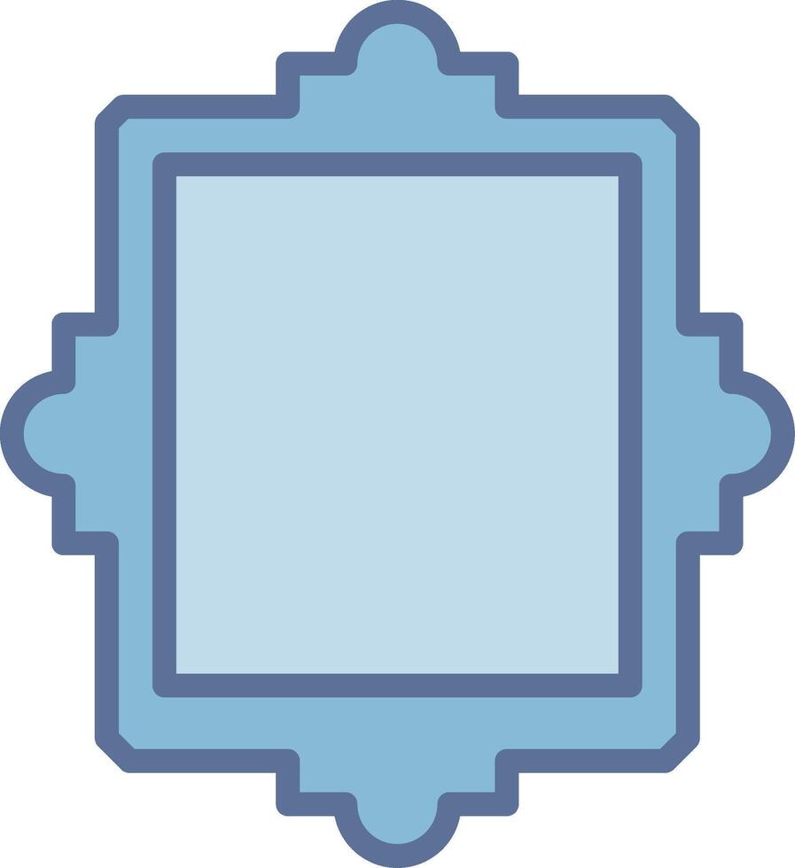 Frame Shadowed Flat Design Element vector