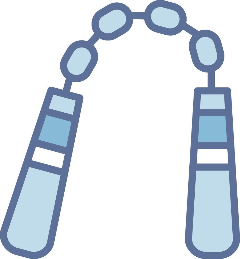 Nunchaku Smooth App Visual Style vector