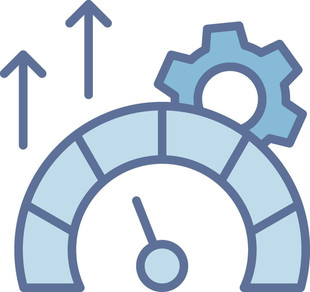 Speedometer Pixel Grid Artwork Design vector