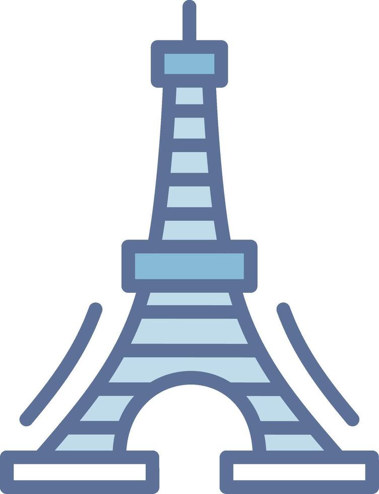 Tokyo Tower User-Friendly Drawing Interface vector