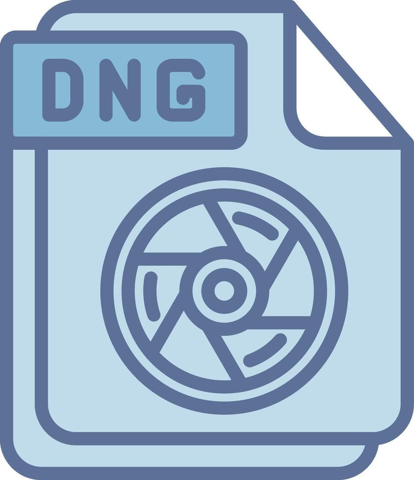 DNG Crisp Outline Artwork Layout vector