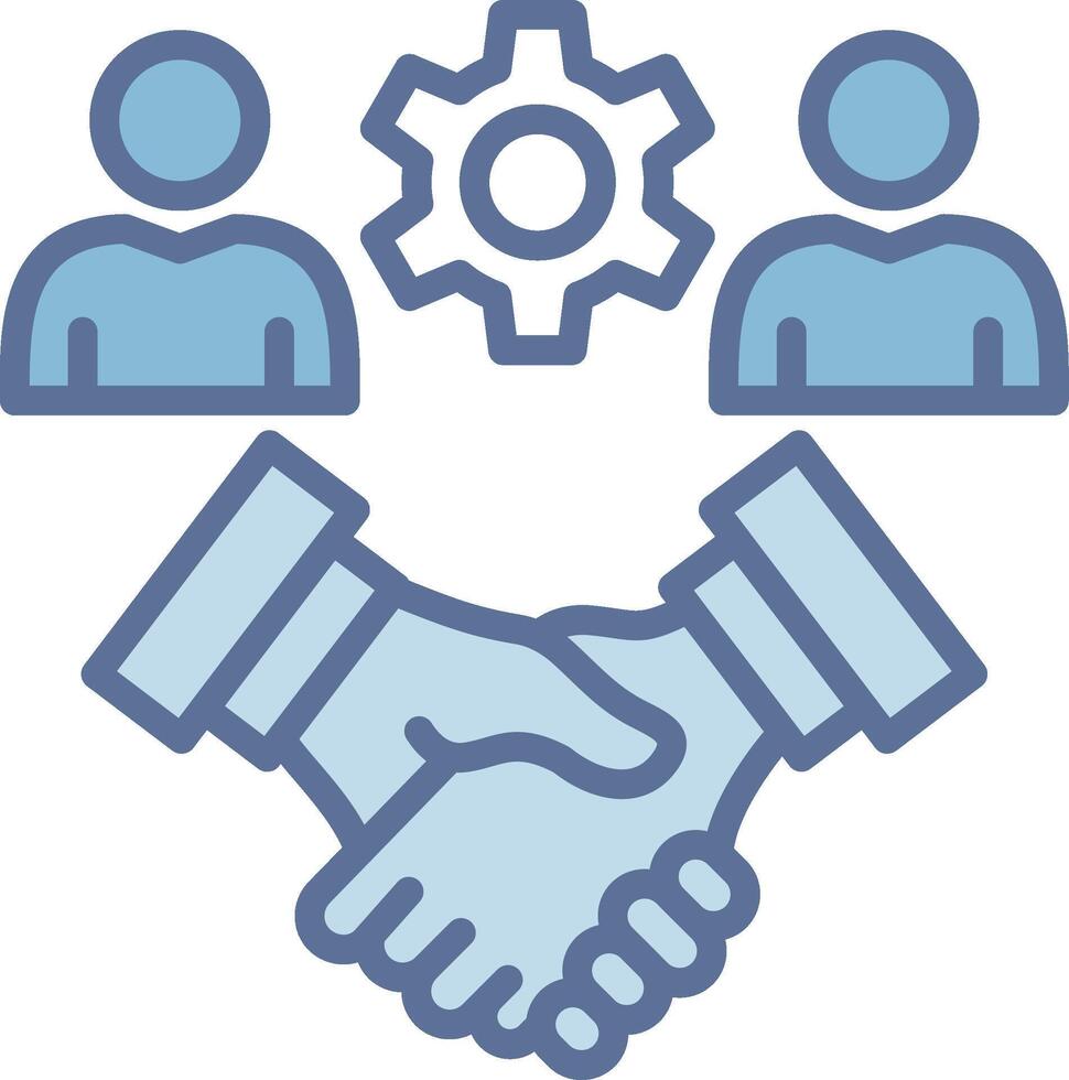 Customer relationship manage High Detail Shape Element vector