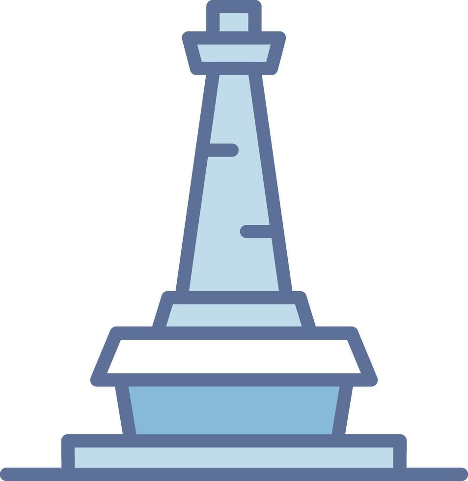 Jakarta Cool Tone Form Structure vector