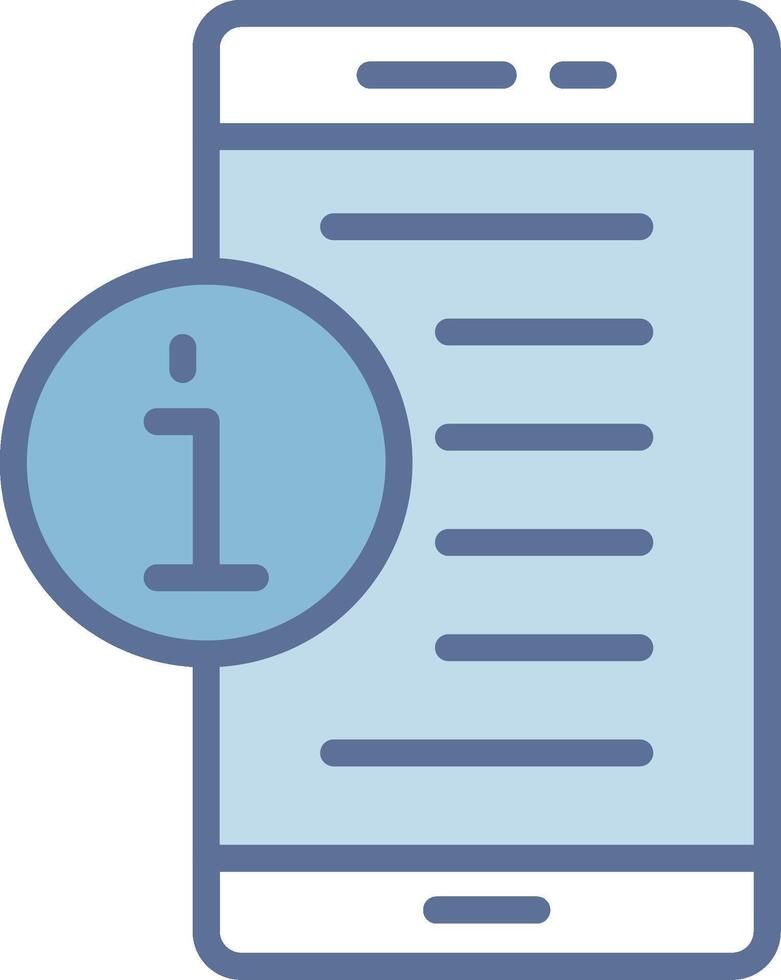 Info Bold Outline Badge Artwork vector
