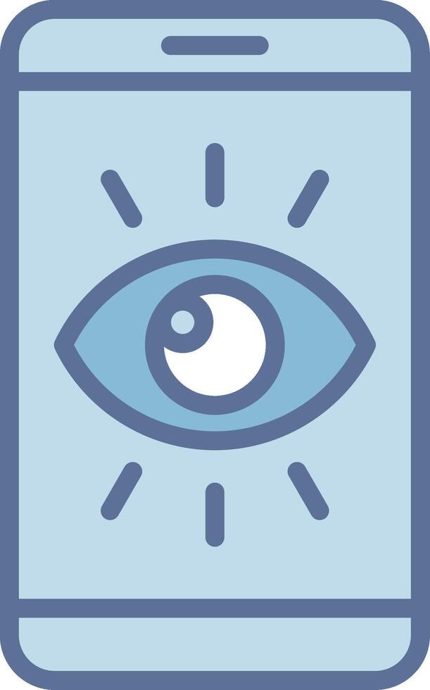 Viewer Elegant Flat Illustration Form vector