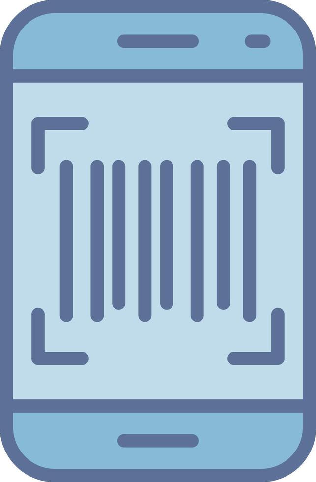 Barcode Isometric Web Illustration Element vector
