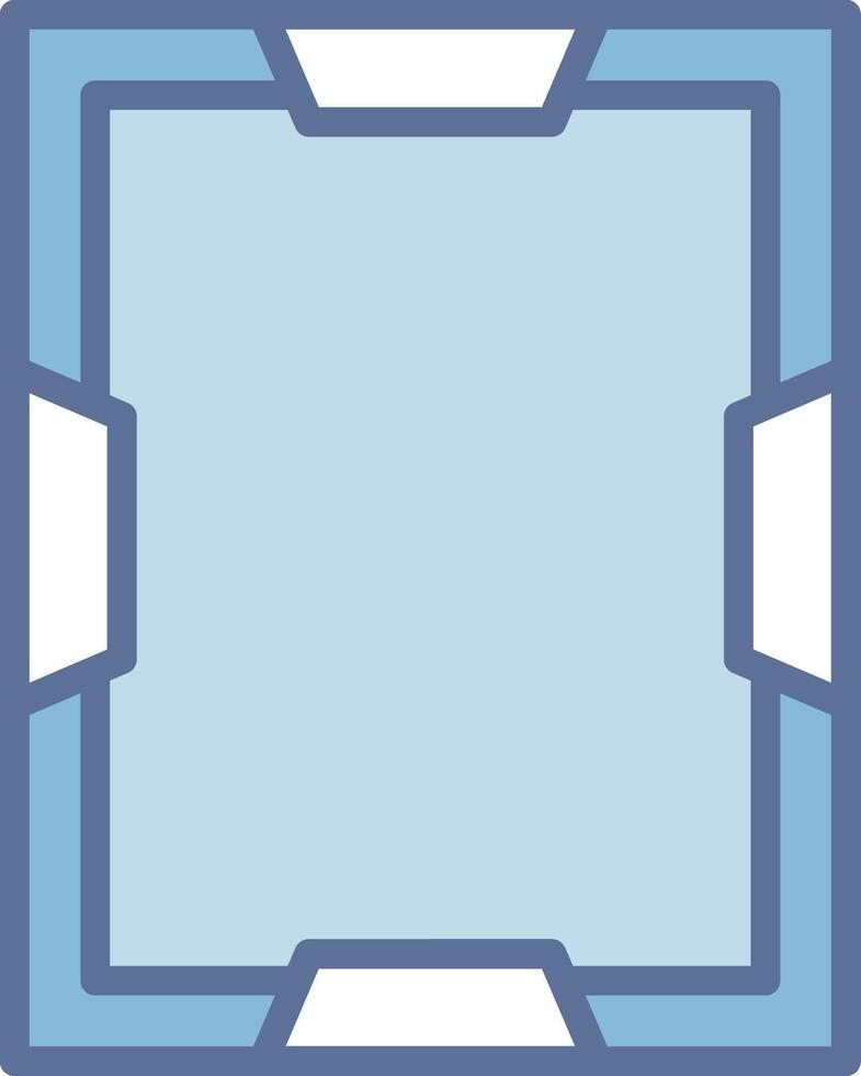 Frame Geometric Style Badge Design vector