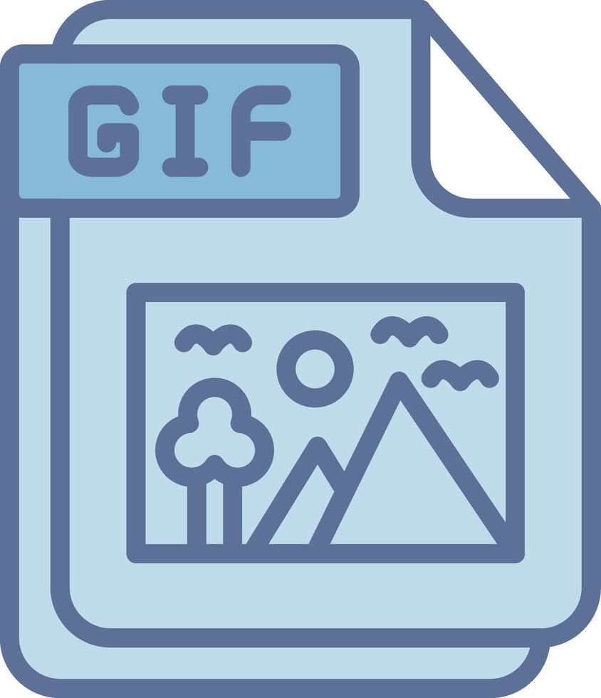 GIF Wireframe App Design Element vector